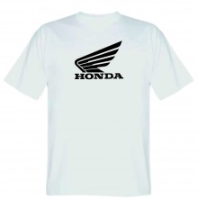 Футболка жіноча біла Honda logo розмір L Футболка жіноча біла Honda logo розмір L