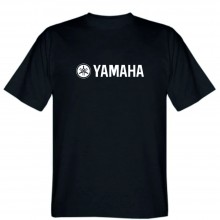 Футболка жіноча чорна Yamaha logo1 розмір L Футболка жіноча чорна Yamaha logo1 розмір L