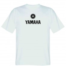 Футболка жіноча біла Yamaha logo2 розмір L Футболка жіноча біла Yamaha logo2 розмір L