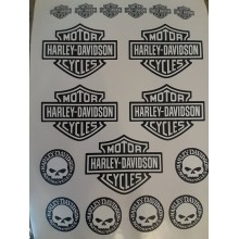 Стікерпак наклейки для мотоцикла або автомобіля HARLEY-DAVIDSON Стікерпак наклейки для мотоцикла або автомобіля HARLEY-DAVIDSON