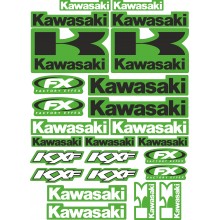 Стікерпак наклейки для мотоцикла Kawasaki Стікерпак наклейки для мотоцикла Kawasaki