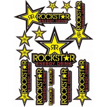 Стікерпак наклейки для мотоцикла або автомобіля Rock Star Стікерпак наклейки для мотоцикла або автомобіля Rock Star