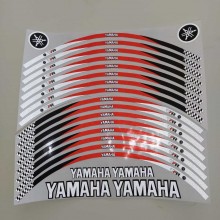 Светоотражающая наклейка безопасности на обод колеса мотоцикла, мопеда, ShopTobi Yamaha YFR R17
