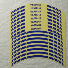 Світловідбивні смужки безпеки на обід колеса мотоцикла Combined Yamaha Сині Світловідбивні смужки безпеки на обід колеса мотоцикла Combined Yamaha Сині