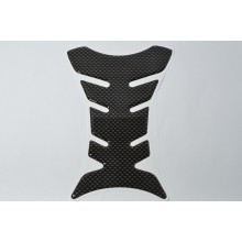 Об'ємна захисна наклейка на бак мотоцикла ShopTobi Black carbon X Об'ємна захисна наклейка на бак мотоцикла ShopTobi Black carbon X