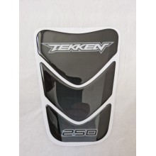 Об'ємна захисна наклейка на бак мотоцикла TEKKEN 250 