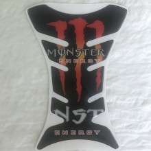 Об'ємна захисна наклейка на бак мотоцикла ShopTobi Red monster X Об'ємна захисна наклейка на бак мотоцикла ShopTobi Red monster X