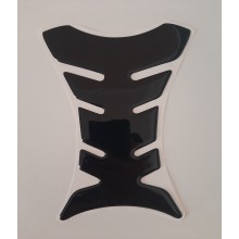 Об'ємна захисна наклейка на бак мотоцикла Black X Об'ємна захисна наклейка на бак мотоцикла Black X